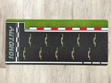  Phụ kiện thảm sa bàn chống trượt mô phỏng diorama pit race trường đua xe F1 kích cỡ 90x40cm tỉ lệ 1:64 Autono1 PT008 