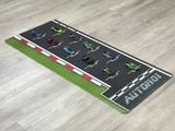  Phụ kiện thảm sa bàn chống trượt mô phỏng diorama pit race trường đua xe F1 kích cỡ 90x40cm tỉ lệ 1:64 Autono1 PT008 