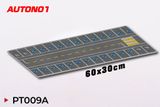  Phụ kiện thảm sa bàn chống trượt mô phỏng diorama bãi đỗ xe/ Parking lot - đường xe chạy 60x30cm tỉ lệ 1:64 Autono1 PT009 