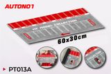  Phụ kiện thảm sa bàn chống trượt mô phỏng diorama bãi đỗ xe/ Parking lot red/gray 60x30cm tỉ lệ 1:64 Autono1 PT013 