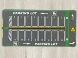  Phụ kiện thảm sa bàn chống trượt mô phỏng diorama bãi đỗ xe/ Parking lot có đường xe chạy kích thước 60x30cm tỉ lệ 1:64 Autono1 PT014 
