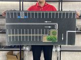  Phụ kiện thảm sa bàn chống trượt mô phỏng diorama bãi đỗ xe có cây kích thước 100x50cm cho mô hình xe 1:64 Autono1 PT015 