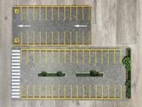  Phụ kiện thảm sa bàn chống trượt mô phỏng diorama bãi đỗ xe/ Parking lot kích thước 90x40cm cho mô hình xe 1:64 Autono1 PT016 