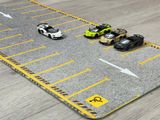  Phụ kiện thảm sa bàn chống trượt mô phỏng diorama bãi đỗ xe/ Parking lot kích thước 60x30cm tỉ lệ 1:64 Autono1 PT016 
