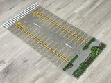  Phụ kiện thảm sa bàn chống trượt mô phỏng diorama bãi đỗ xe/ Parking lot kích thước 100x50cm cho mô hình xe 1:64 Autono1 PT016 