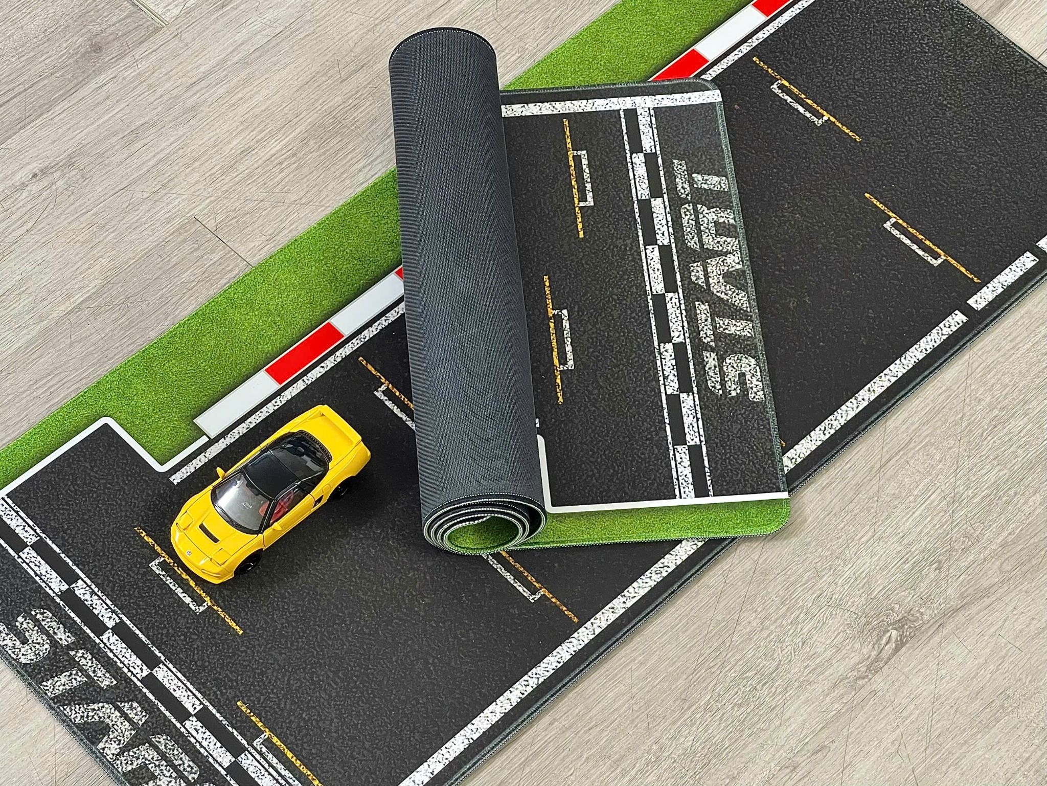  Phụ kiện thảm sa bàn chống trượt mô phỏng diorama pit race trường đua xe F1 kích cỡ 90x40cm tỉ lệ 1:32 Autono1 PT017 