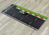  Phụ kiện thảm sa bàn chống trượt mô phỏng diorama pit race trường đua xe F1 kích cỡ 90x40cm tỉ lệ 1:32 Autono1 PT017 