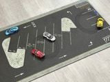  Phụ kiện thảm sa bàn chống trượt mô phỏng diorama bãi đỗ xe kích thước 80x30 cho mô hình xe 1:64 Autono1 PT030 