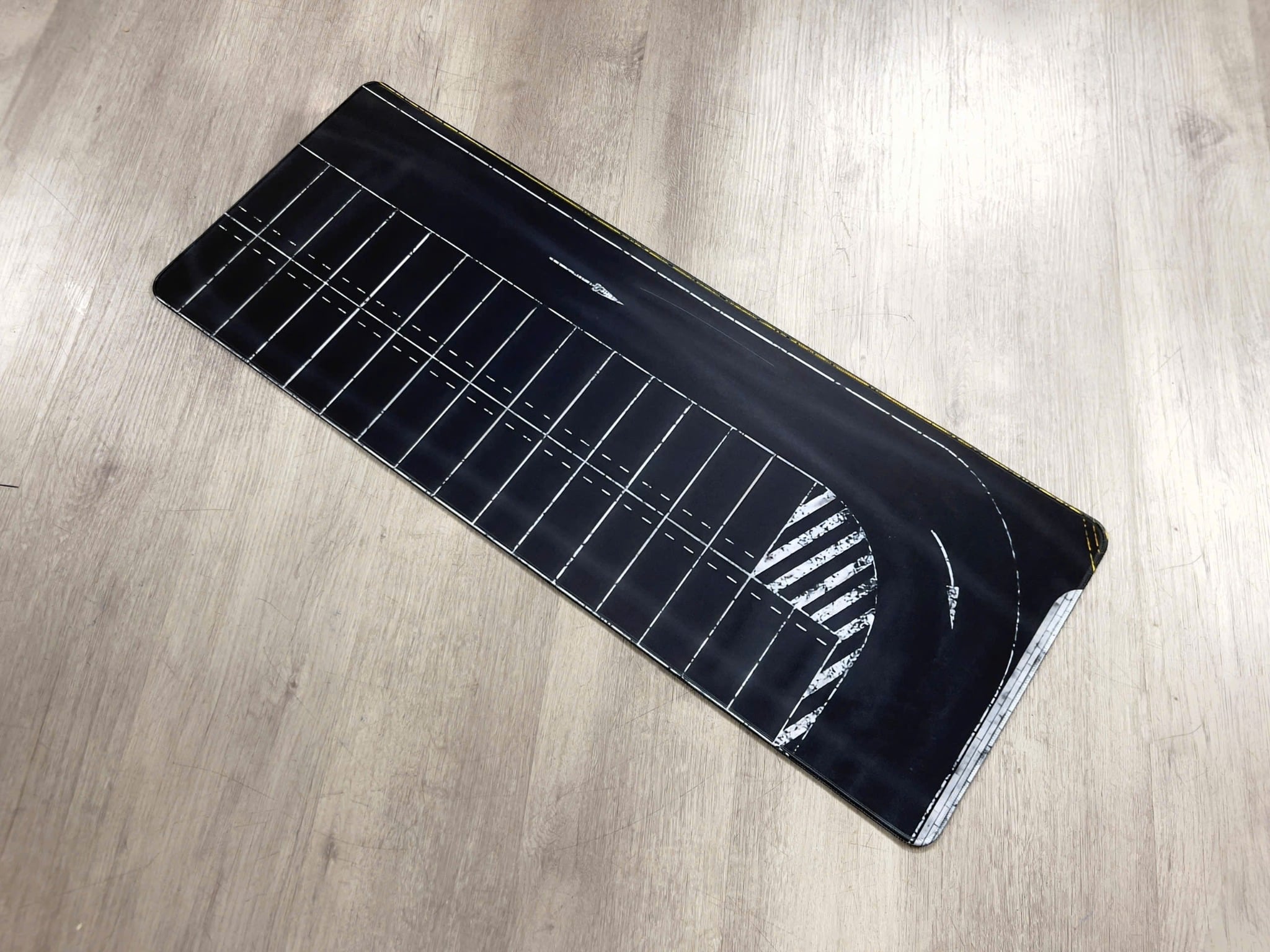  Phụ kiện thảm sa bàn chống trượt mô phỏng diorama đường bãi đỗ xe lớn kích thước 80x30 cho mô hình xe 1:64 Autono1 PT032 