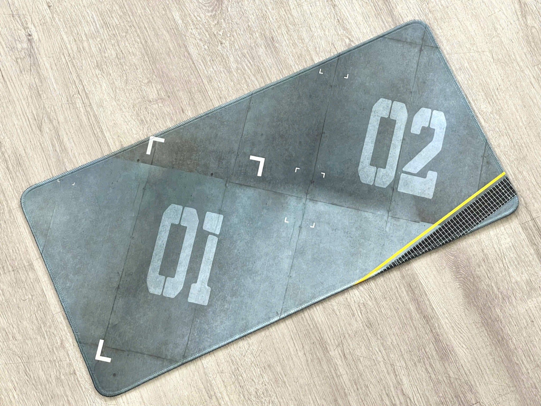  Phụ kiện thảm sa bàn chống trượt mô phỏng diorama sân đỗ xe kích thước 60x30 cho mô hình xe 1:64 Autono1 PT033 