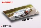  Phụ kiện Thảm lót chống trượt chủ đề siêu xe Lamborghini kích thước 30x60cm Autono1 PT115A 
