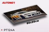  Phụ kiện Thảm lót chống trượt chủ đề siêu xe Nissan kích thước 30x60cm Autono1 PT124A 