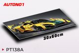  Phụ kiện Thảm lót chống trượt chủ đề siêu xe Mclaren Senna GTR LM kích thước 30x60cm Autono1 PT138A 