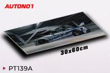  Phụ kiện Thảm lót chống trượt chủ đề siêu xe Nissan GTR R35 LBWK kích thước 30x60cm Autono1 PT139A 