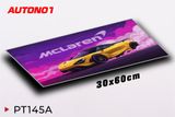  Phụ kiện Thảm lót chống trượt chủ đề siêu xe Mclaren 720s Art kích thước 30x60cm Autono1 PT145A 