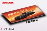  Phụ kiện Thảm lót chống trượt chủ đề siêu xe Mercedes Benz AMG GT Art kích thước 30x60cm Autono1 PT146A 