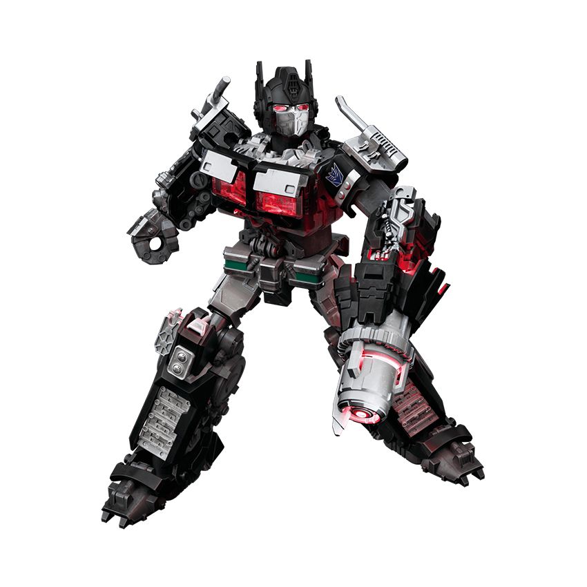  Mô hình lắp ráp có đèn serries Transformers Classic Class(CC) 08 Nemesis Prime (Luminous Eyes & Chest) 10cm Blokees 71155 