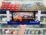 Mô hình xe ô tô Toyota Supra GR Streetfighter orange tỉ lệ 1:18 Solido model S1809005 