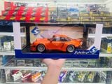  Mô hình xe ô tô Porsche 911 (964) Coupe KS-R 2022 orange tỉ lệ 1:18 Solido model S1810501 