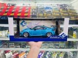  Mô hình xe ô tô Toyota GR86 LBWK Liberty Walk Body Kit baby blue tỉ lệ 1:18 Solido model S1813601 