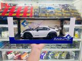  Mô hình xe ô tô Toyota GR86 LBWK Liberty Walk Body Kit white pearl tỉ lệ 1:18 Solido model S1813602 