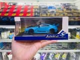  Mô hình ô tô Nissan GTR R35 LBWK Silhouette Miami Blue 2019 tỉ lệ 1:43 Solido model S4311209 