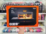  Hộp trưng bày mô phỏng Double-Layer Parking Workshop tỉ lệ 1:64 Shou Cang Jia SCJ-82142 