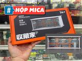  Hộp trưng bày mô phỏng bãi đậu xe bối cảnh nhà máy tỉ lệ 1:64 SHOU CANG JIN SCJ384C 