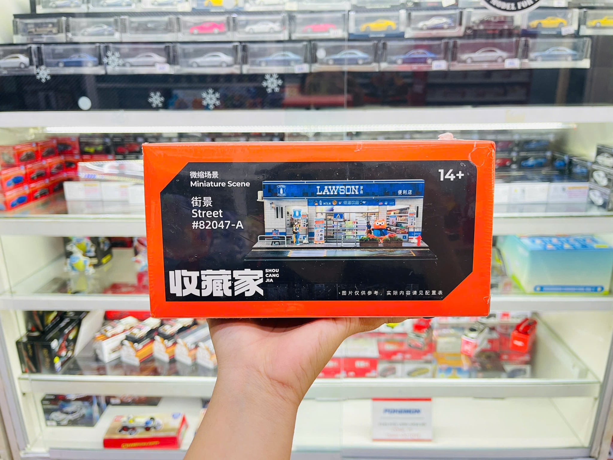  Hộp trưng bày mica Lawson Convenience Store (Medium) SCENE tỉ lệ 1:64 SHOU CANG JIA SCJ-82047-A 