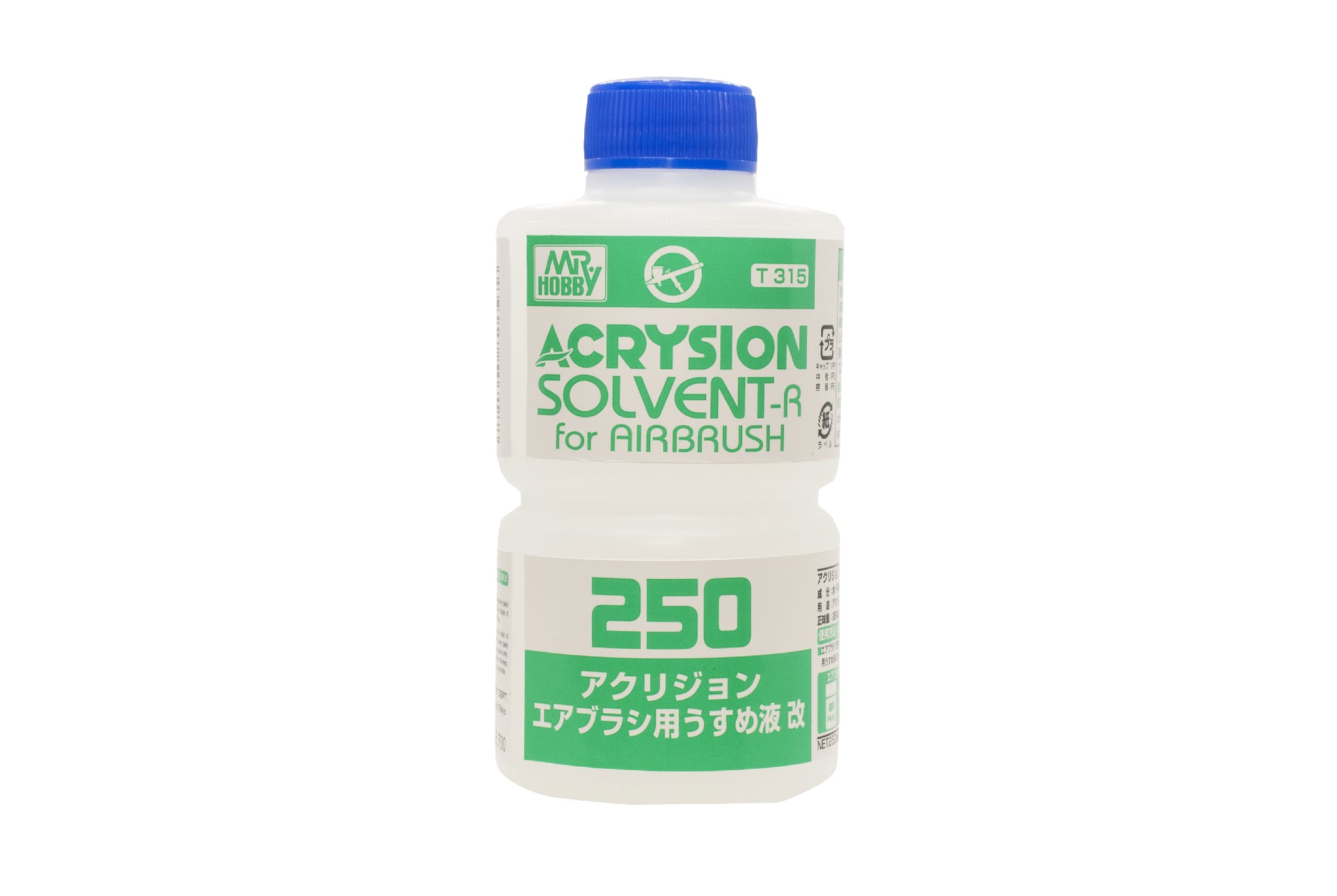  Dung dịch pha sơn thinner gốc Acrylic (Acrysion) chuyên dụng cho súng sơn (Airbrush) T315 250ml Mr.Hobby T315 