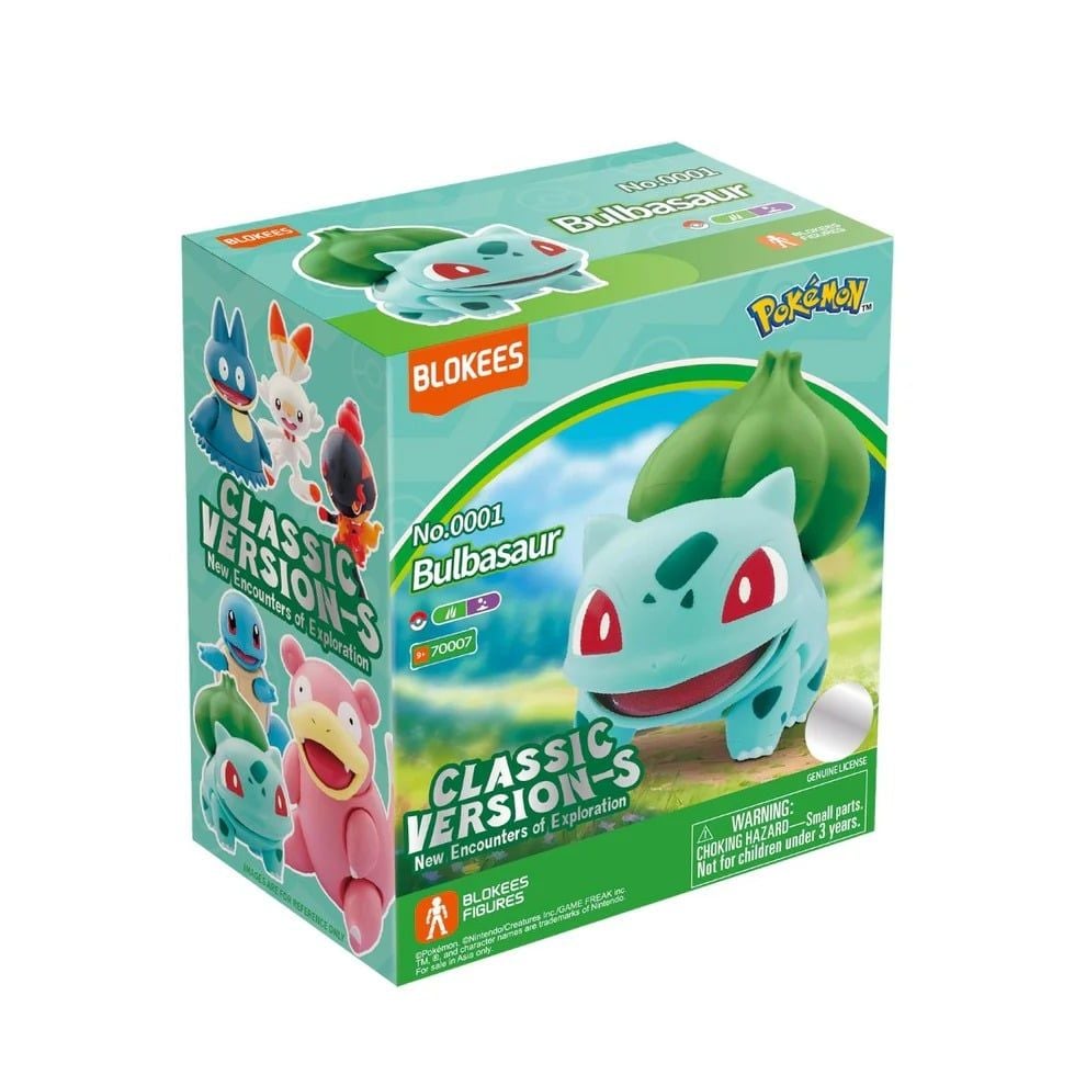  Mô hình lắp ráp Pokemon CV S02 Bulbasaur EP13 Blokees 74007 