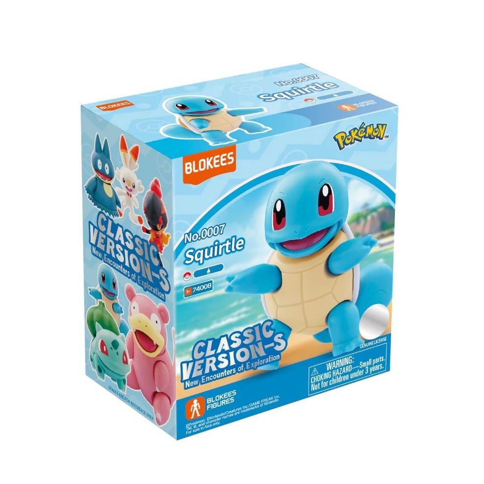  Mô hình lắp ráp Pokemon CV S02 Squirtle EP14 Blokees 74008 