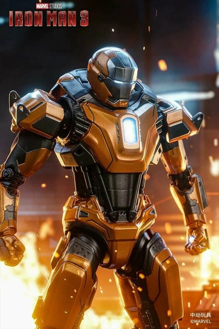 Mô hình nhân vật Marvel Iron man người sắt Mark 36 MK36 SHF Iron man 3 tỉ lệ 1:10 18CM ZM64 ZD Toys FG262 