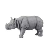  Mô hình động vật tê giác Ấn Độ ANIA AS-18 Indian Rhinoceros Takara Tomy 871064 