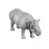  Mô hình động vật tê giác Ấn Độ ANIA AS-18 Indian Rhinoceros Takara Tomy 871064 