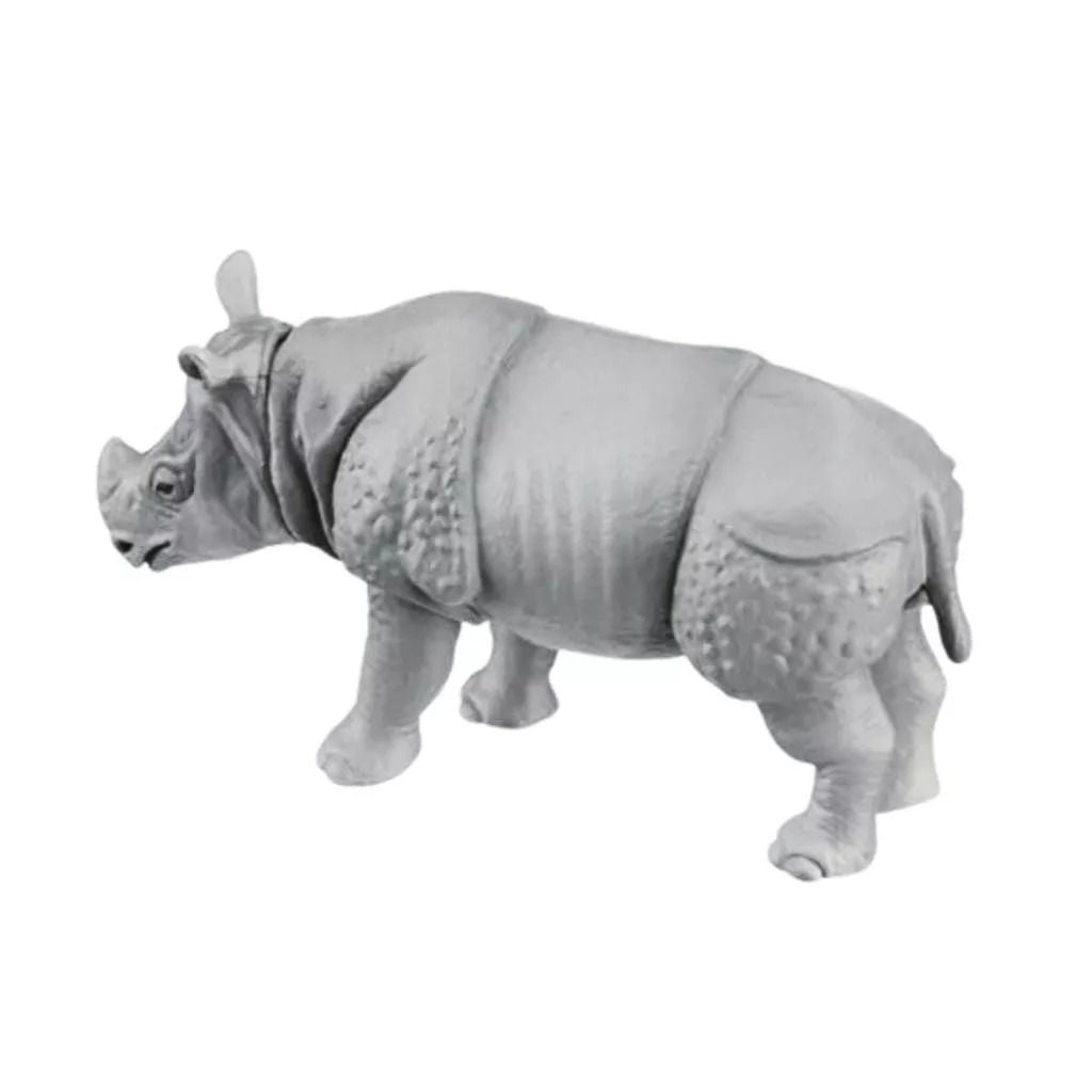  Mô hình động vật tê giác Ấn Độ ANIA AS-18 Indian Rhinoceros Takara Tomy 871064 