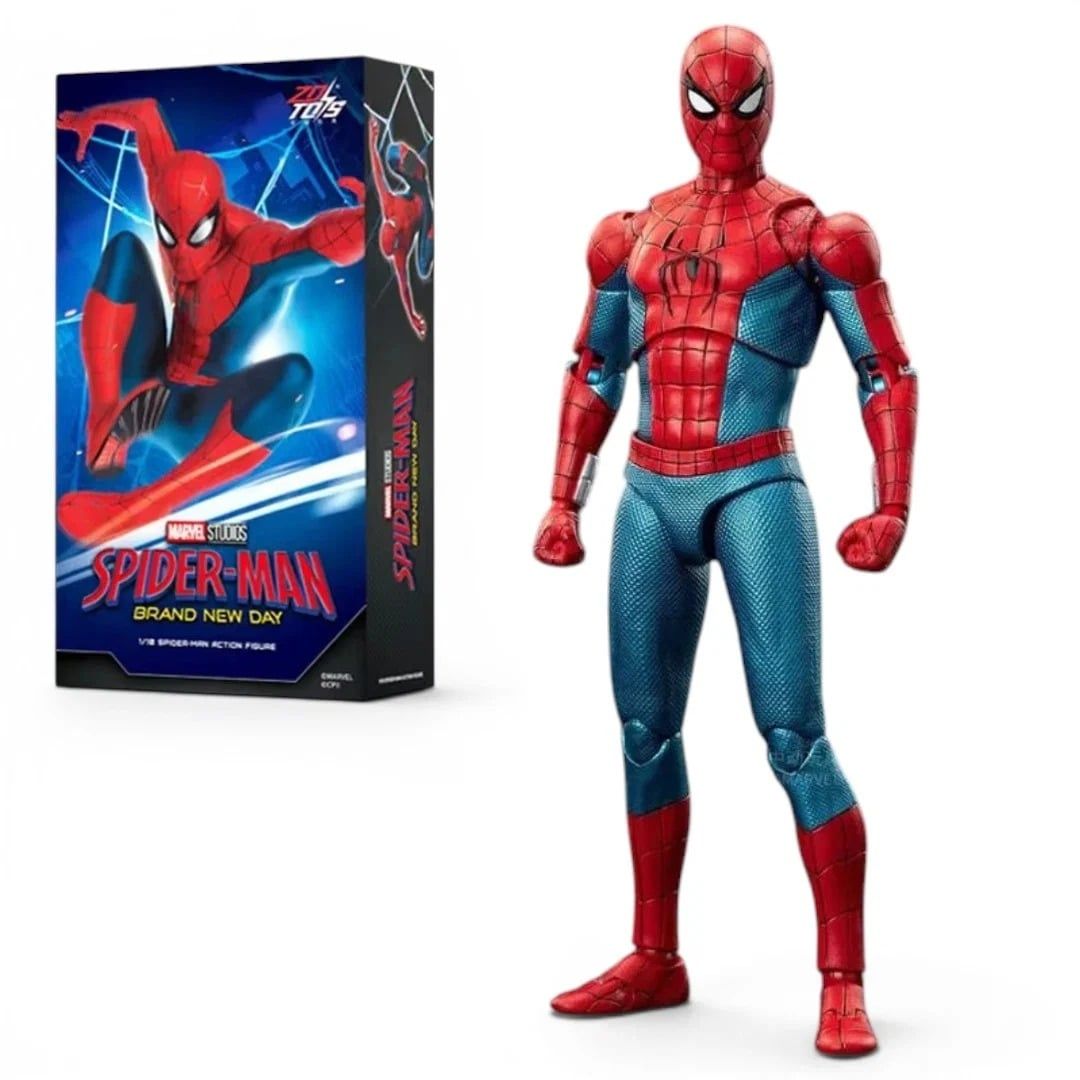  Mô hình nhân vật Marvel người nhện Spider man Brand new day 2026 tỉ lệ 1:10 18CM ZD Toys ZC65 FG272 