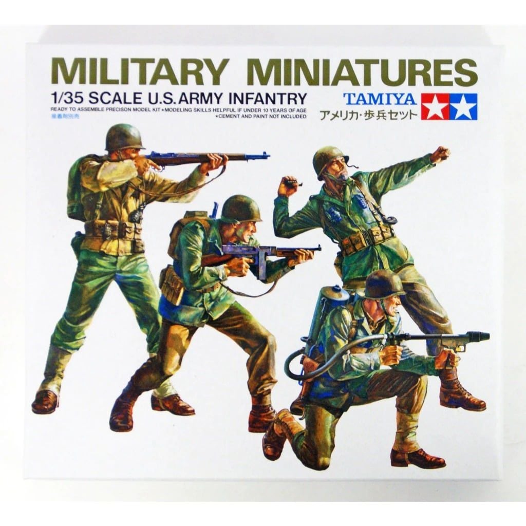  Mô hình lắp ráp người lính U.S.ARMY INFANTRY tỉ lệ 1:35 Tamiya 35013 