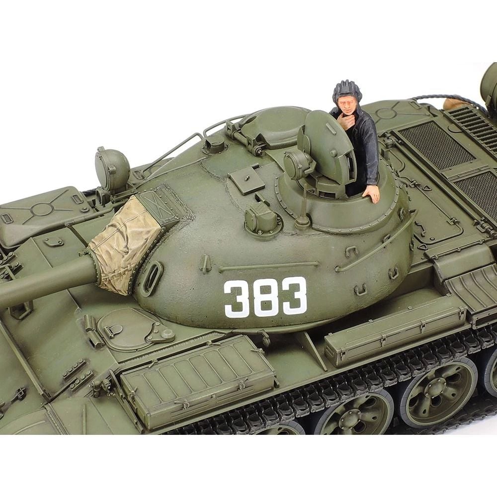  Mô hình lắp ráp xe tăng RUSSIAN MEDIUM TANK T-55A tỉ lệ 1:35 Tamiya 35257 