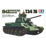  Mô hình lắp ráp xe tăng RUS. Tank T34/76-1943 tỉ lệ 1:35 Tamiya 35059 