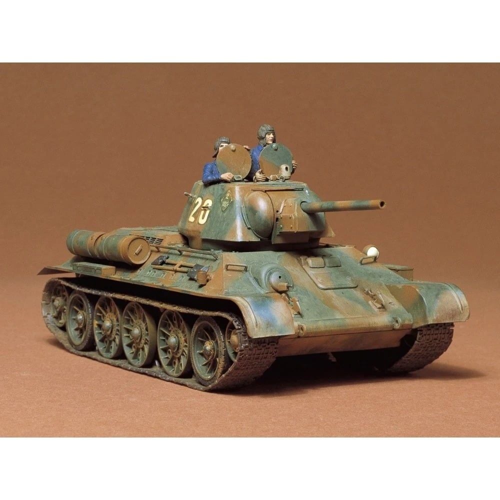 Mô hình lắp ráp xe tăng RUS. Tank T34/76-1943 tỉ lệ 1:35 Tamiya 35059 