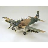  Mô hình lắp ráp máy bay quân sự DOUGLAS A-1J SKYRAIDER U. S. AIR FORCE tỉ lệ 1:48 Tamiya 61073 