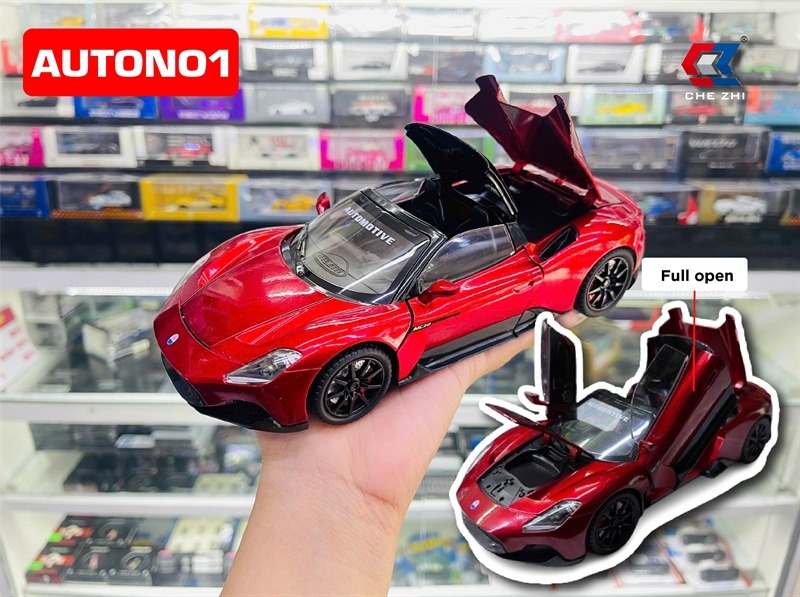  Xe ô tô mô hình bằng hợp kim và nhựa Serati MC20 2023 tỉ lệ 1:24 Chezhi OT24087 