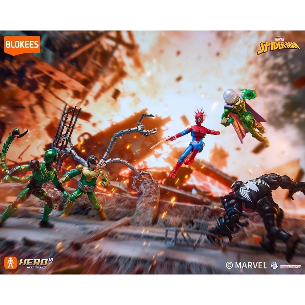  Mô hình lắp ráp Blokees Model Kits - Marvel Infinity SAGA 81145 -Marvel - Galaxy Version05 Blind Box 