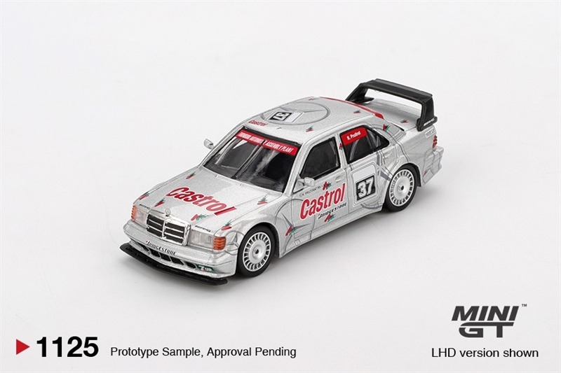  Mô hình xe Mercedes-Benz 190E 2.5-16 Evolution II #37 1995 SE Asia Touring Car Championship tỉ lệ 1:64 MiniGT MGT01125 