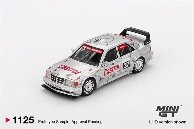 Mô hình xe Mercedes-Benz 190E 2.5-16 Evolution II #37 1995 SE Asia Touring Car Championship tỉ lệ 1:64 MiniGT MGT01125 