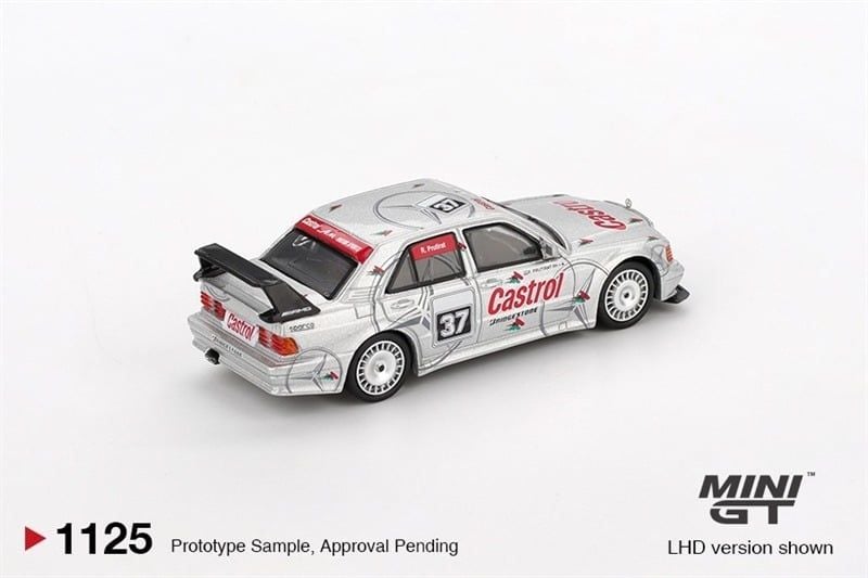  Mô hình xe Mercedes-Benz 190E 2.5-16 Evolution II #37 1995 SE Asia Touring Car Championship tỉ lệ 1:64 MiniGT MGT01125 