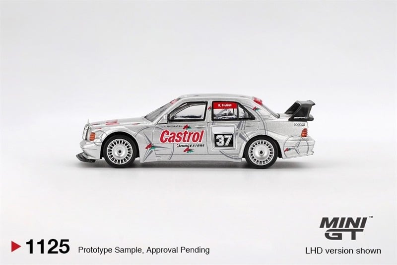 Mô hình xe Mercedes-Benz 190E 2.5-16 Evolution II #37 1995 SE Asia Touring Car Championship tỉ lệ 1:64 MiniGT MGT01125 