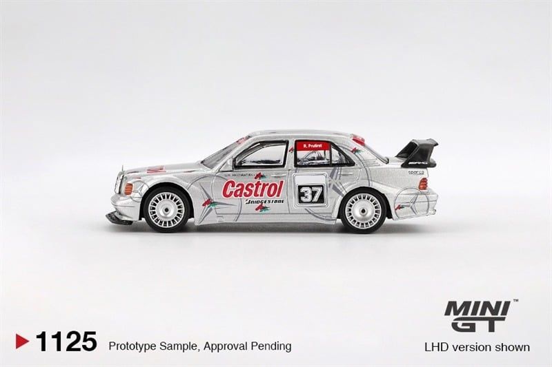  Mô hình xe Mercedes-Benz 190E 2.5-16 Evolution II #37 1995 SE Asia Touring Car Championship tỉ lệ 1:64 MiniGT MGT01125 