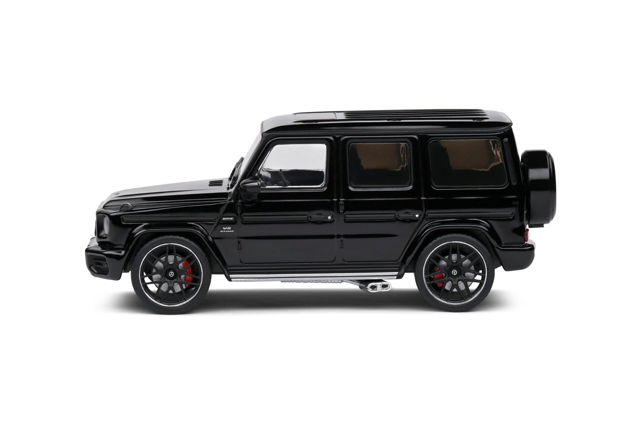  Mô hình xe ô tô Mercedes Benz G63 AMG Metallic Black tỉ lệ 1:43 Solido model S4316702 